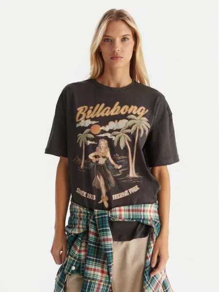 Billabong T-Shirt Oversize czarny