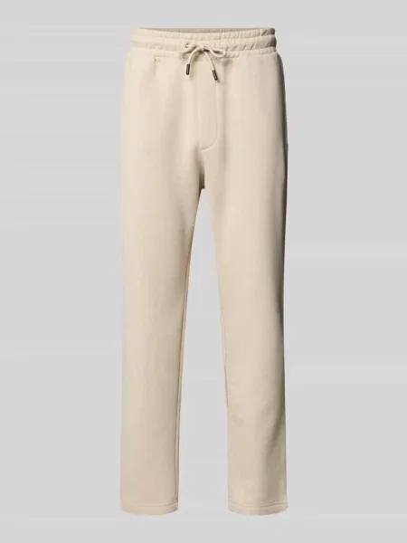 Spodnie dresowe o kroju regular fit z tunelem model KANE BRADLEY' Jack & Jones beżowy