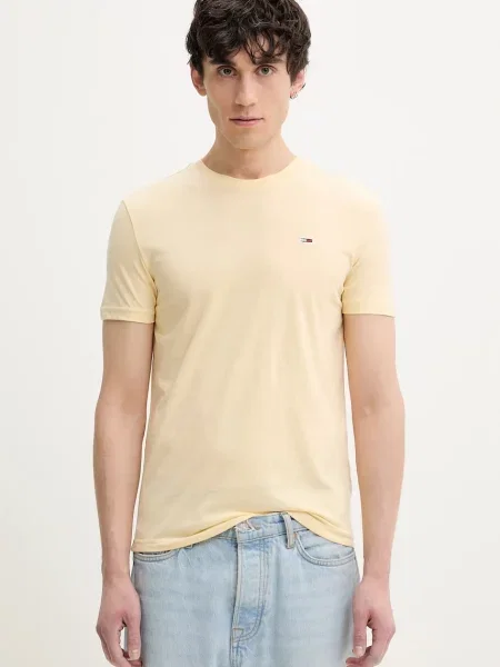 Tommy Jeans tričko žluté