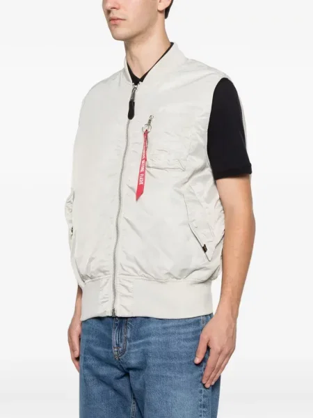 Vestă Alpha Industries fără mâneci gri
