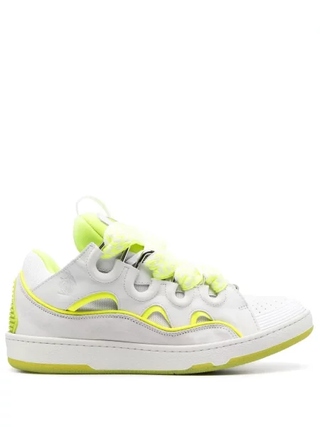 Sneakerși Lanvin alb