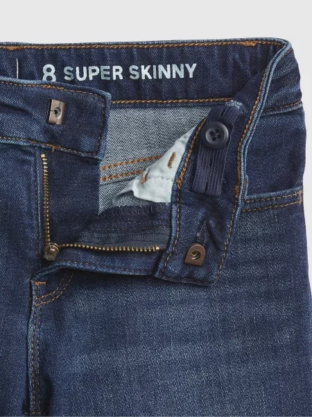 Pantaloni copii Gap albastru