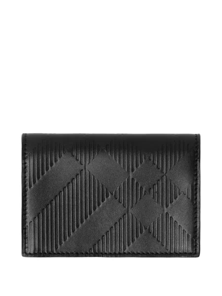Portofel Burberry în carouri negru