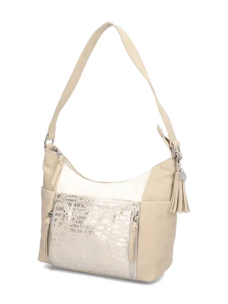 Rieker kabelka Shopper stříbrná
