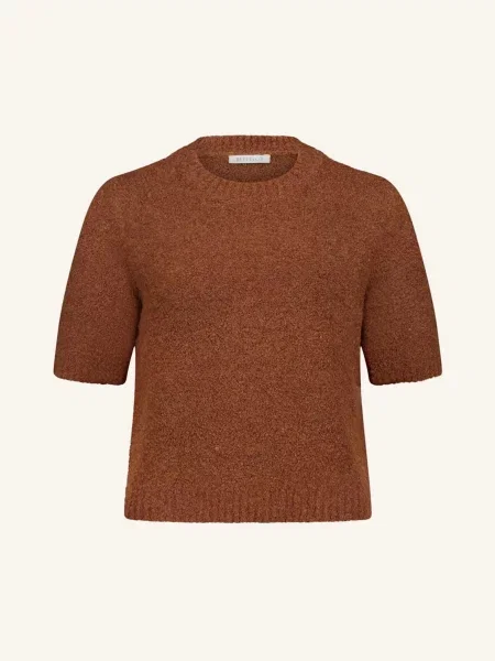 Betty&Co Sweter Z Dzianiny Z Okrągłym Dekoltem gelb