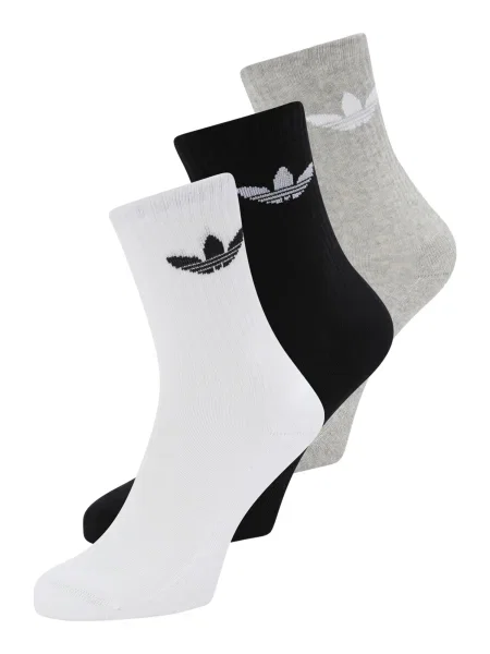 ADIDAS ORIGINALS Șosete gri amestecat / negru alb