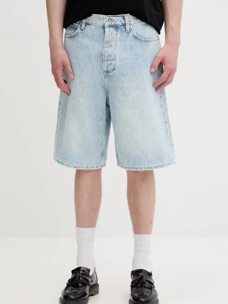 HUGO pantaloni scurți albaștri pentru bărbați din MASON/S albastru