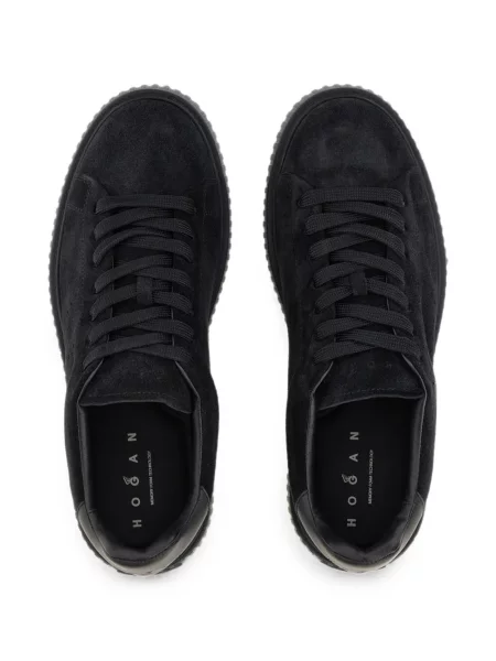 Sneakerși Hogan cu dungi negru