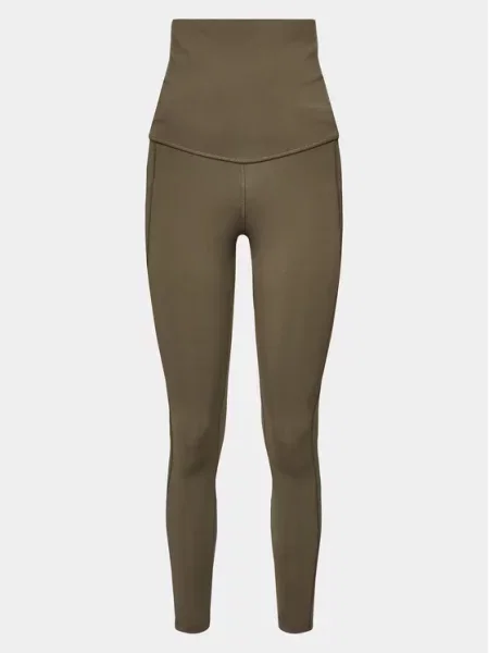 Reebok Legíny Lux Maternity Fitted Fit zelená