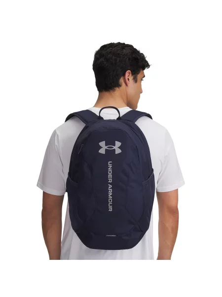 Рюкзак Under Armour Hustle Lite л midnight navy/steel темно-синій