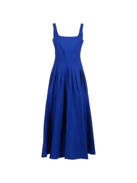 Rochie midi Max Mara evazată albastru