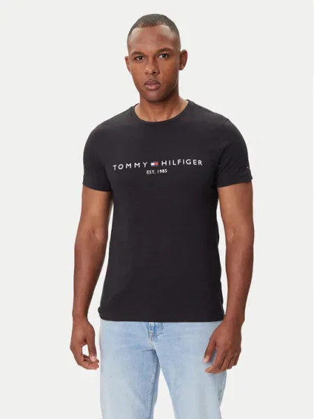 Tričko Tommy Hilfiger černé