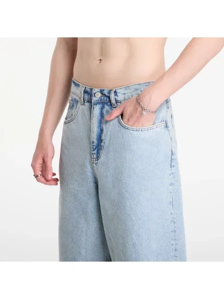 Джинсовые шорты Patta синие
