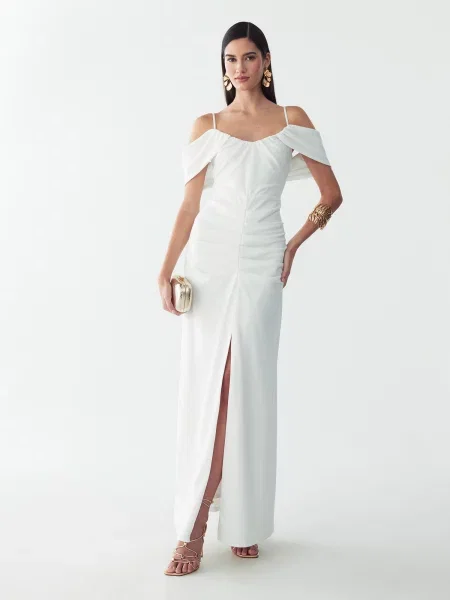 BWLDR Rochie Ida' alb