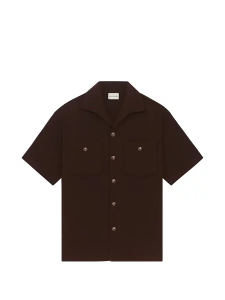 Риза Drôle De Monsieur кафяво