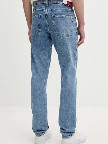 Tommy Jeans jeansy slim taper niebieskie
