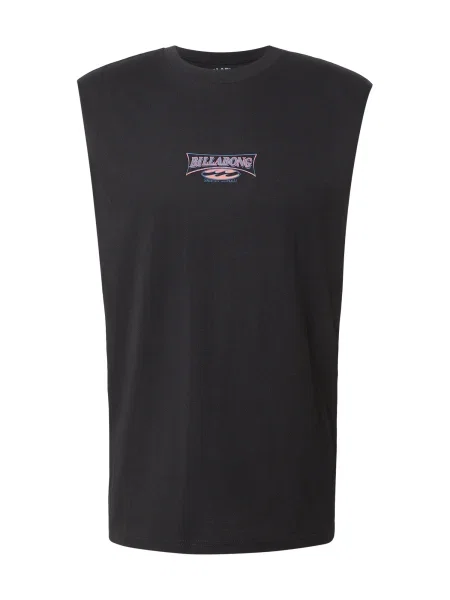 BILLABONG Tricou mov lavandă / portocaliu deschis negru