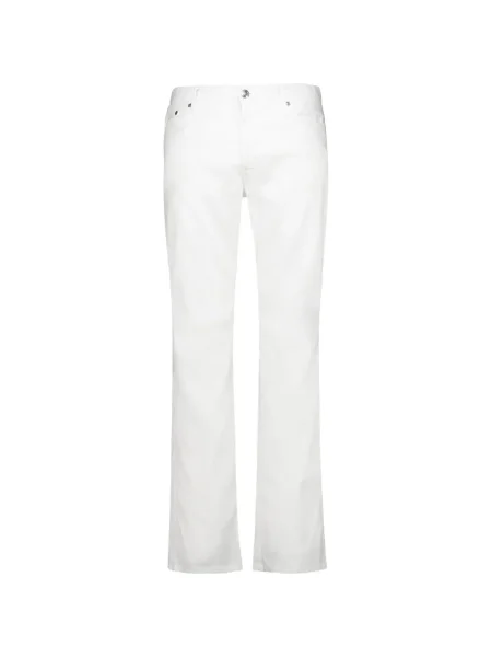 Pantaloni 120% Lino alb