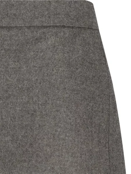 Scurt fustă Max Mara de lână gri