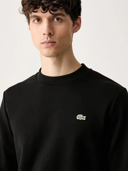 Melegítő felső Lacoste fekete