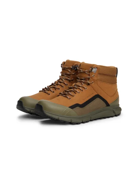 Tommy Hilfiger Gležnjarji Outdoor Runner Hi Wpm rjava