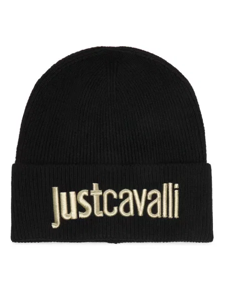 Czapka Just Cavalli czarna