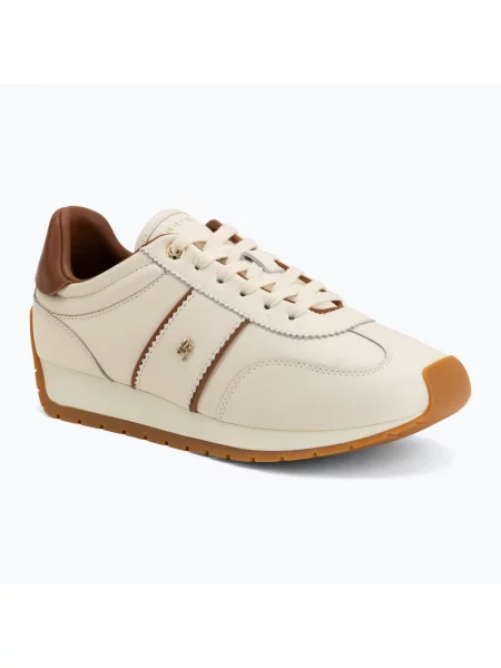Încălțăminte pentru femei Tommy Hilfiger Th Premium Casual Runner beige allover 06 bej