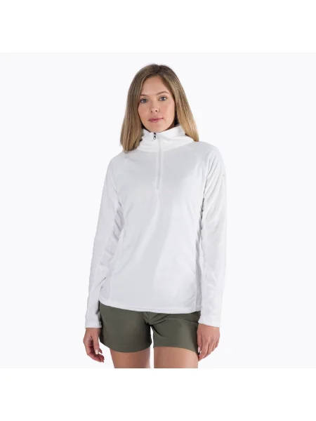 Columbia Glacial IV bluză de trening fleece pentru femei alb