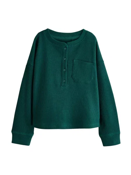 Next Tricou închis verde