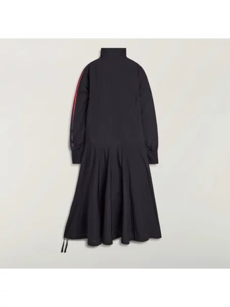 Sukienka Adidas w paski do biegania czarna