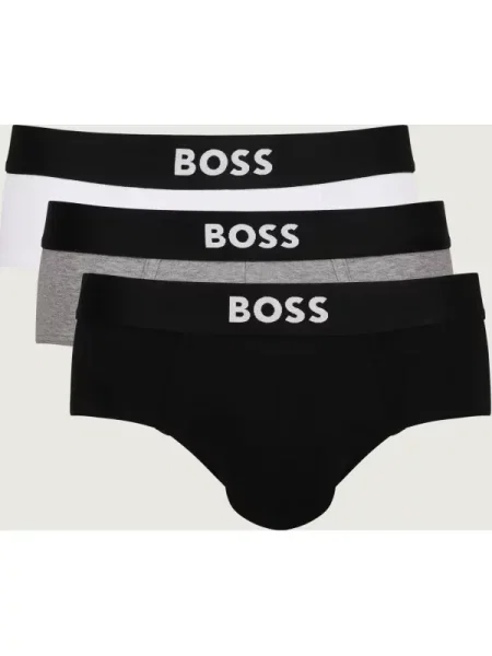 BOSS BLACK Chiloți slipi HipBr negru
