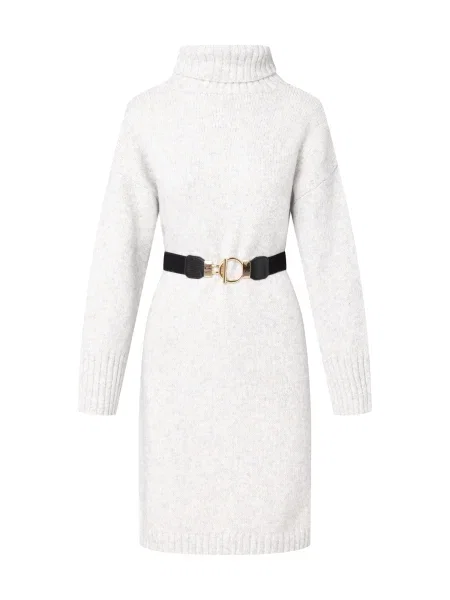 Quiosque Rochie tricotat alb