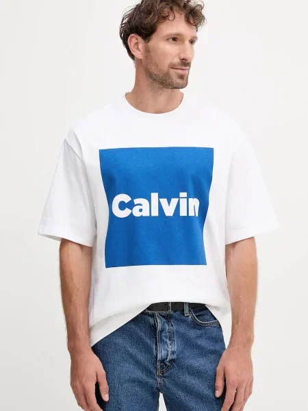 Calvin Klein Jeans Tricou alb