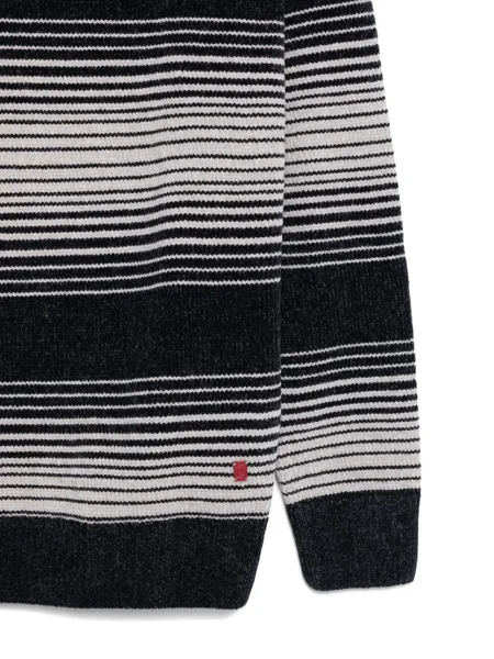 Sweter Liu Jo w paski czarny