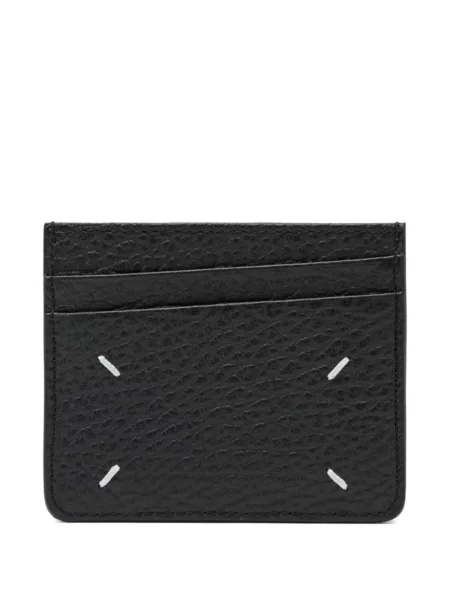 Portofel Maison Margiela din piele negru