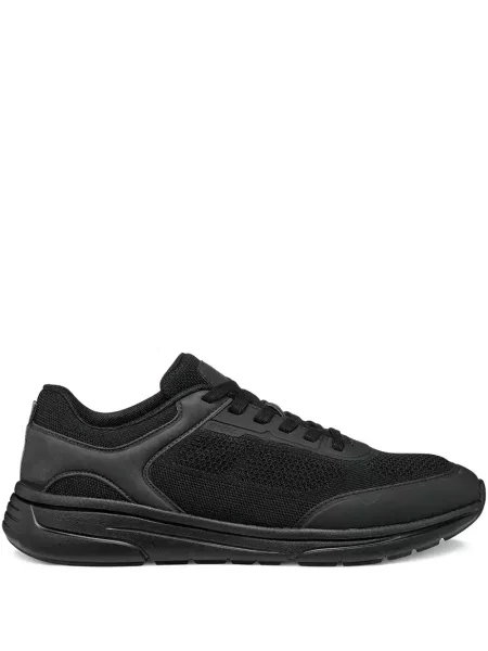 Sneakerși Geox plasă negru