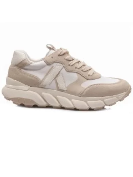 Sneakersy Callaghan zamszowe białe