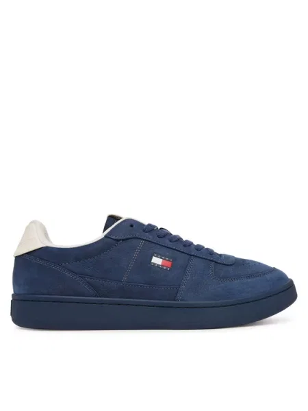 Tommy Jeans Superge Archive Nubuck Court Mornarsko modra