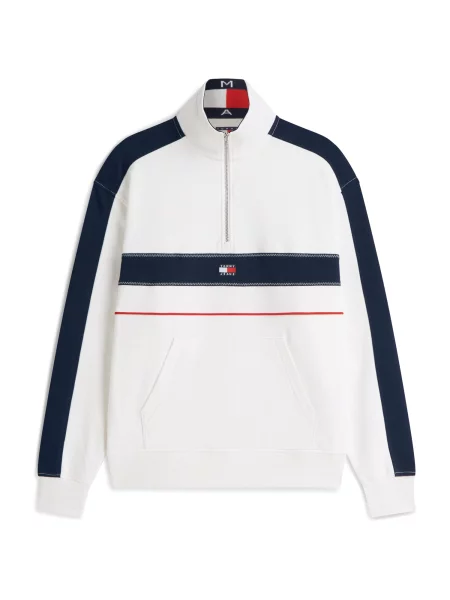 Palton Tommy Jeans alb