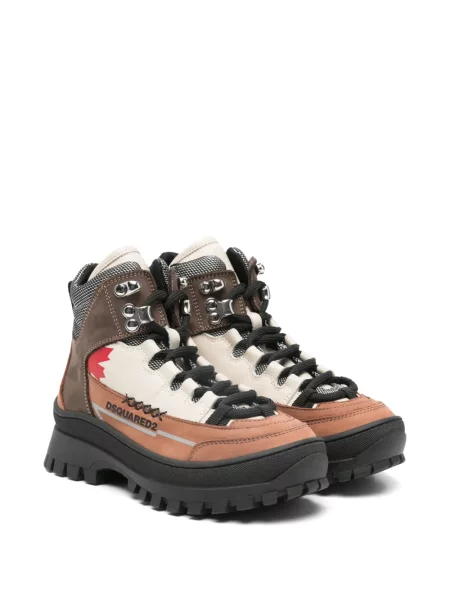 Botki dziecięce Dsquared2 brązowe