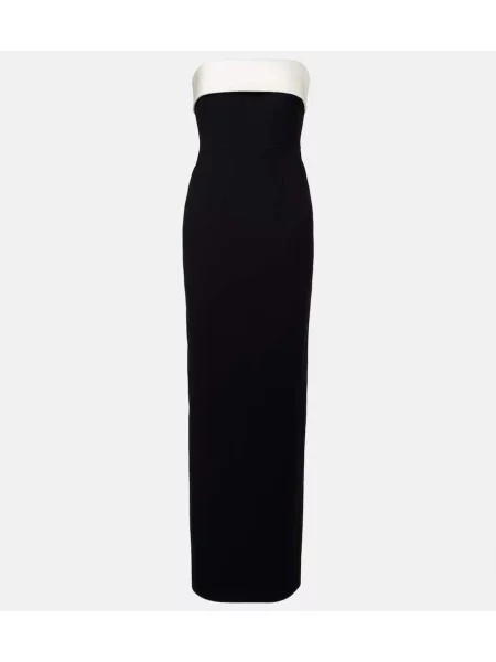 Sukienka The New Arrivals Ilkyaz Ozel bez ramiączek czarna