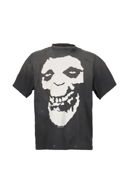 Grafic tricou Saint Mxxxxxx cu imagine gri