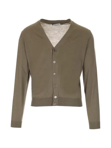Cardigan Al Duca D’aosta 1902 cu decolteu în V verde