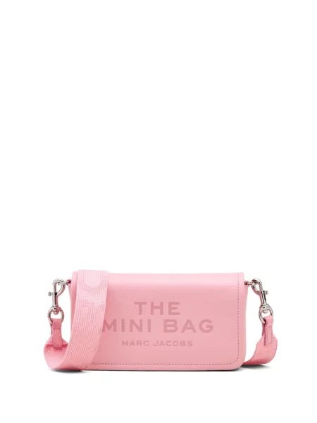 Geanta de piele Marc Jacobs din piele roz