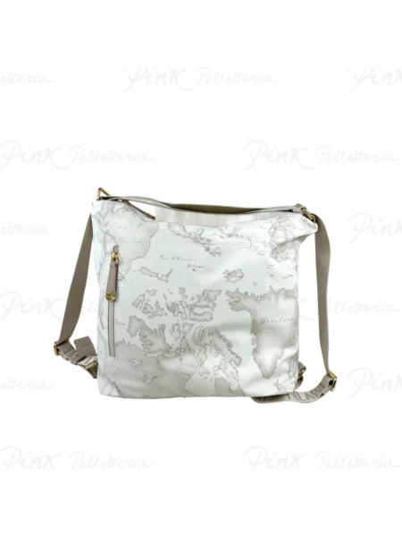 Torebka hobo Alviero Martini 1a Classe biała