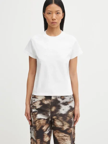 Carhartt WIP tricou din W S/S Ray T-Shirt alb