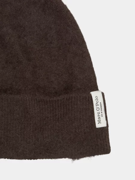 Шапка Marc O'polo коричневая