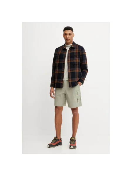 Fjallraven kurtka koszulowa Singi Flannel Overshirt M przejściowa granatowy
