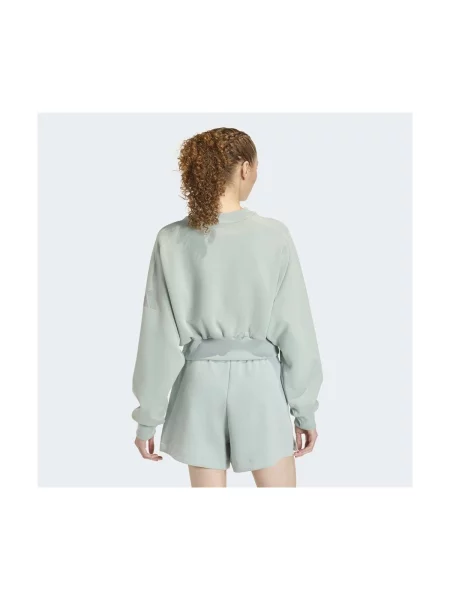 Mikina Adidas Sportswear sivá