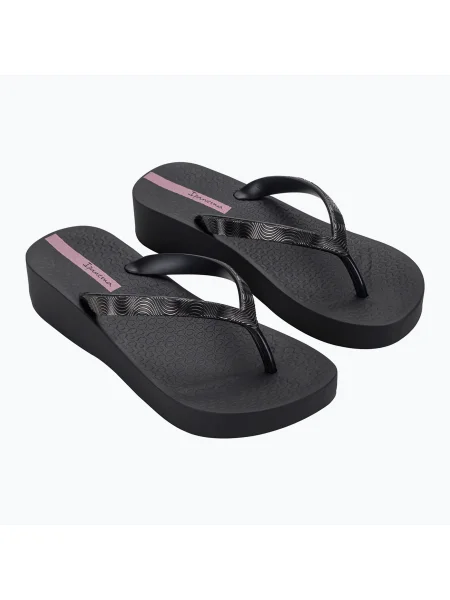 Šľapky Ipanema so sieťovinou čierna